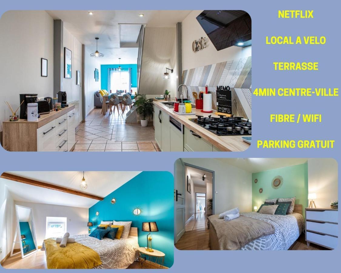 T3 Gaillac St-Jean-Fibre-Netflix-Parking Esterno foto